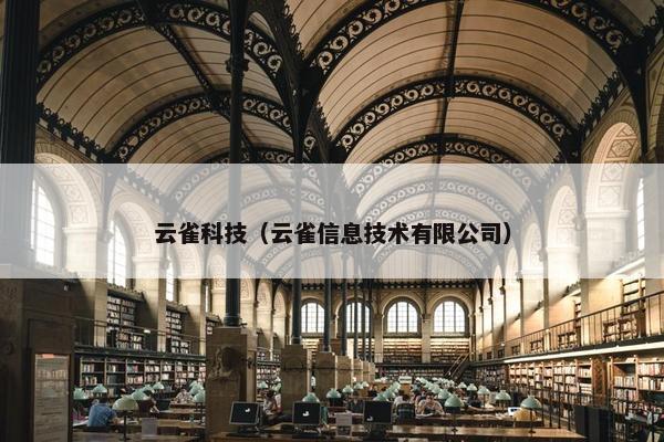 云雀科技（云雀信息技术有限公司）