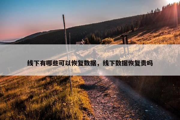 线下有哪些可以恢复数据，线下数据恢复贵吗