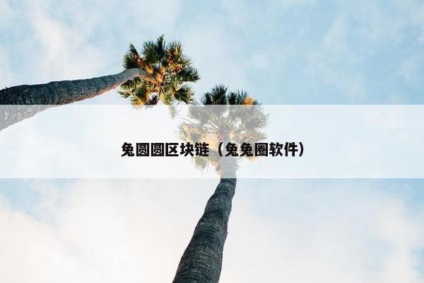 兔圆圆区块链（兔兔圈软件）