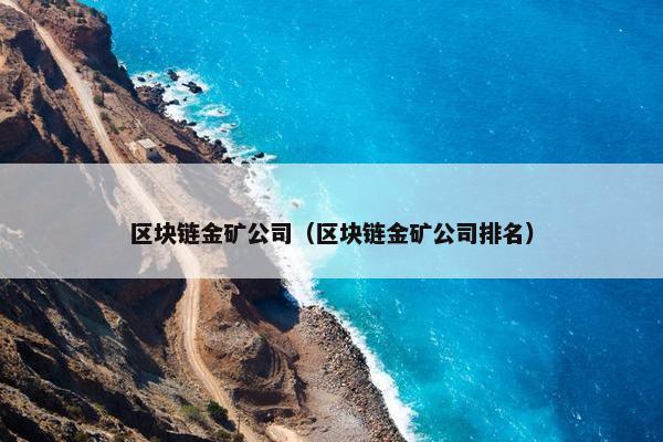 区块链金矿公司（区块链金矿公司排名）