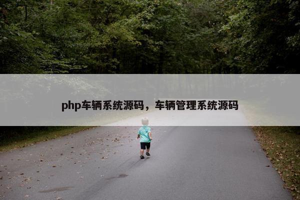 php车辆系统源码，车辆管理系统源码