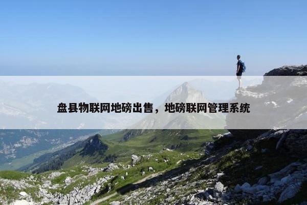 盘县物联网地磅出售，地磅联网管理系统