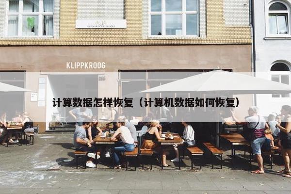 计算数据怎样恢复（计算机数据如何恢复）