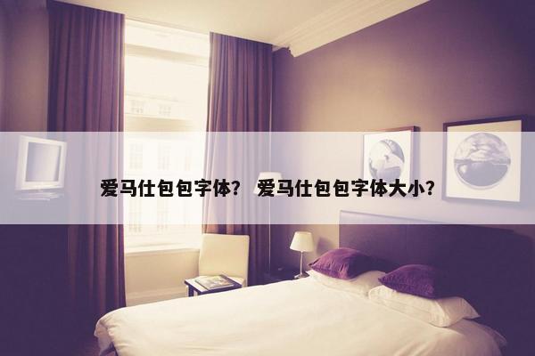 爱马仕包包字体？ 爱马仕包包字体大小？