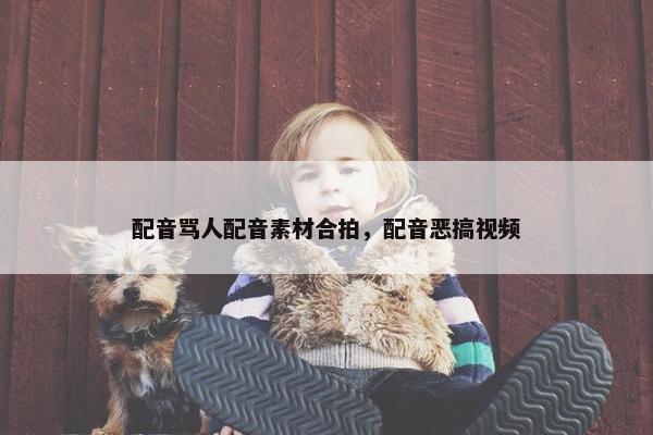 配音骂人配音素材合拍，配音恶搞视频