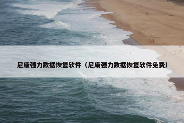 尼康强力数据恢复软件（尼康强力数据恢复软件免费）