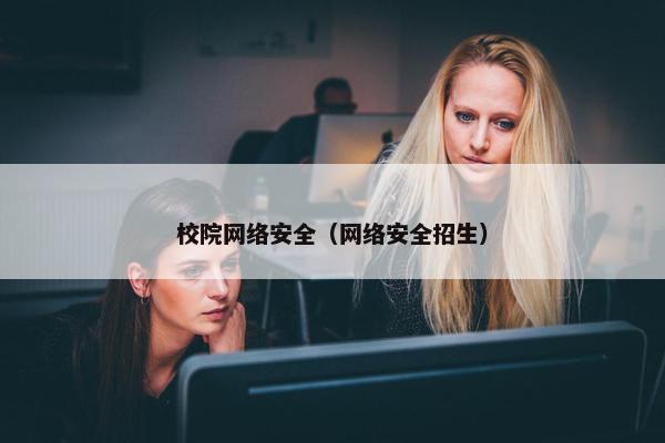 校院网络安全（网络安全招生）