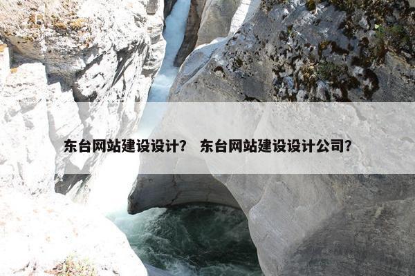 东台网站建设设计？ 东台网站建设设计公司？