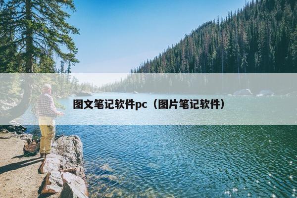 图文笔记软件pc（图片笔记软件）