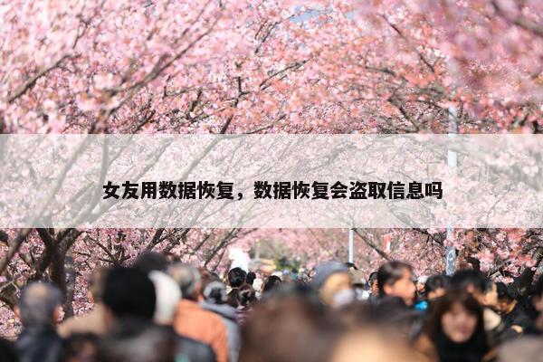 女友用数据恢复，数据恢复会盗取信息吗