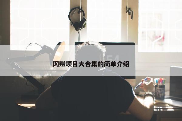 网赚项目大合集的简单介绍