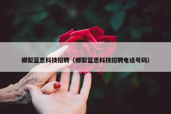 榔梨蓝思科技招聘（榔梨蓝思科技招聘电话号码）