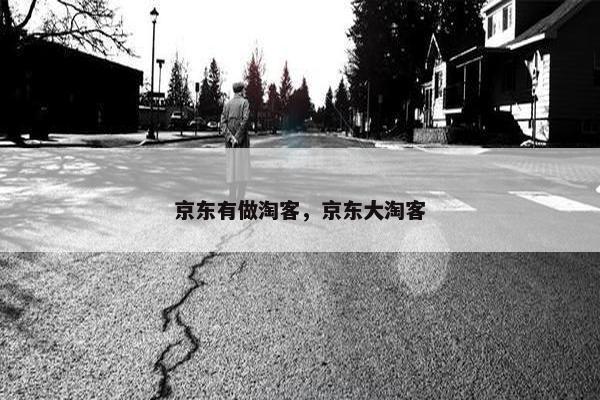 京东有做淘客，京东大淘客