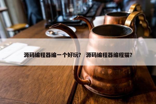 源码编程器编一个好玩？ 源码编程器编程猫？